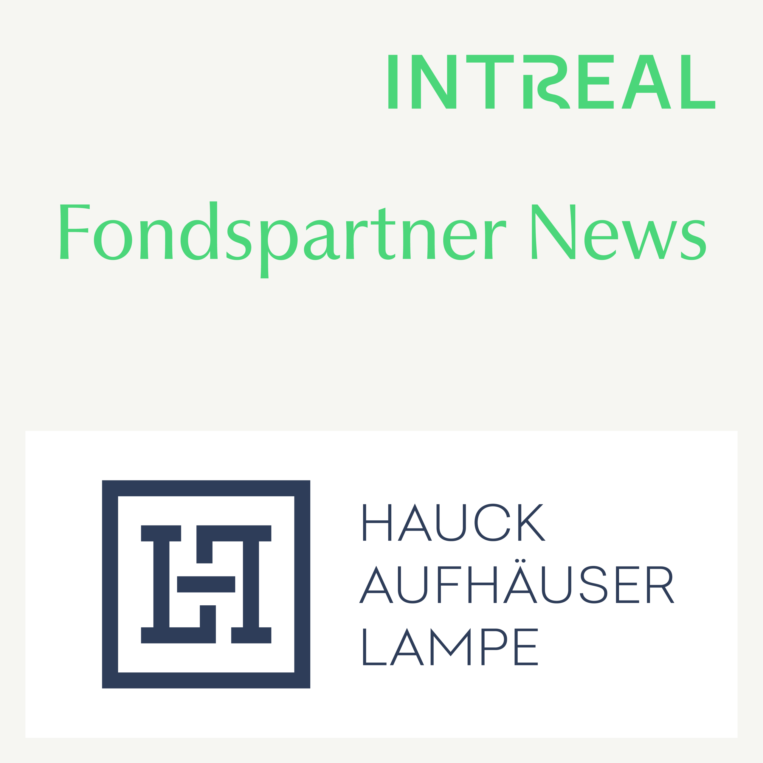 Hauck Aufhäuser Lampe REIM startet mit zweitem Fonds für Soziale Infrastruktur